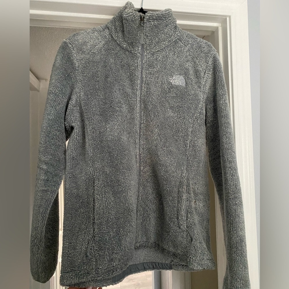 Womens Northface Fleece Zip Up Jacket Size Medium